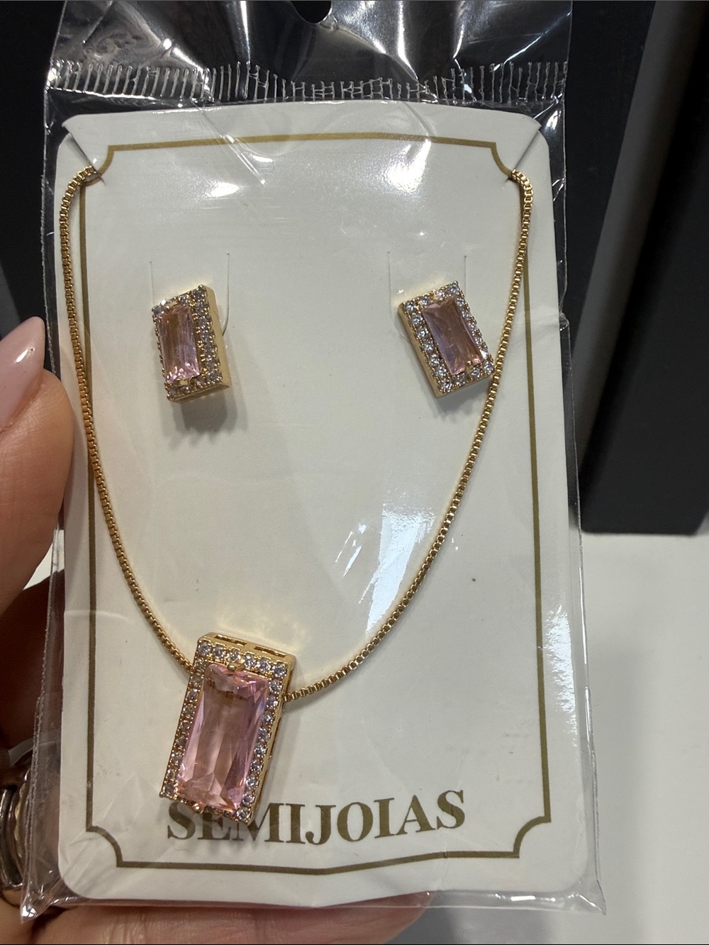Jewlery Set Pink